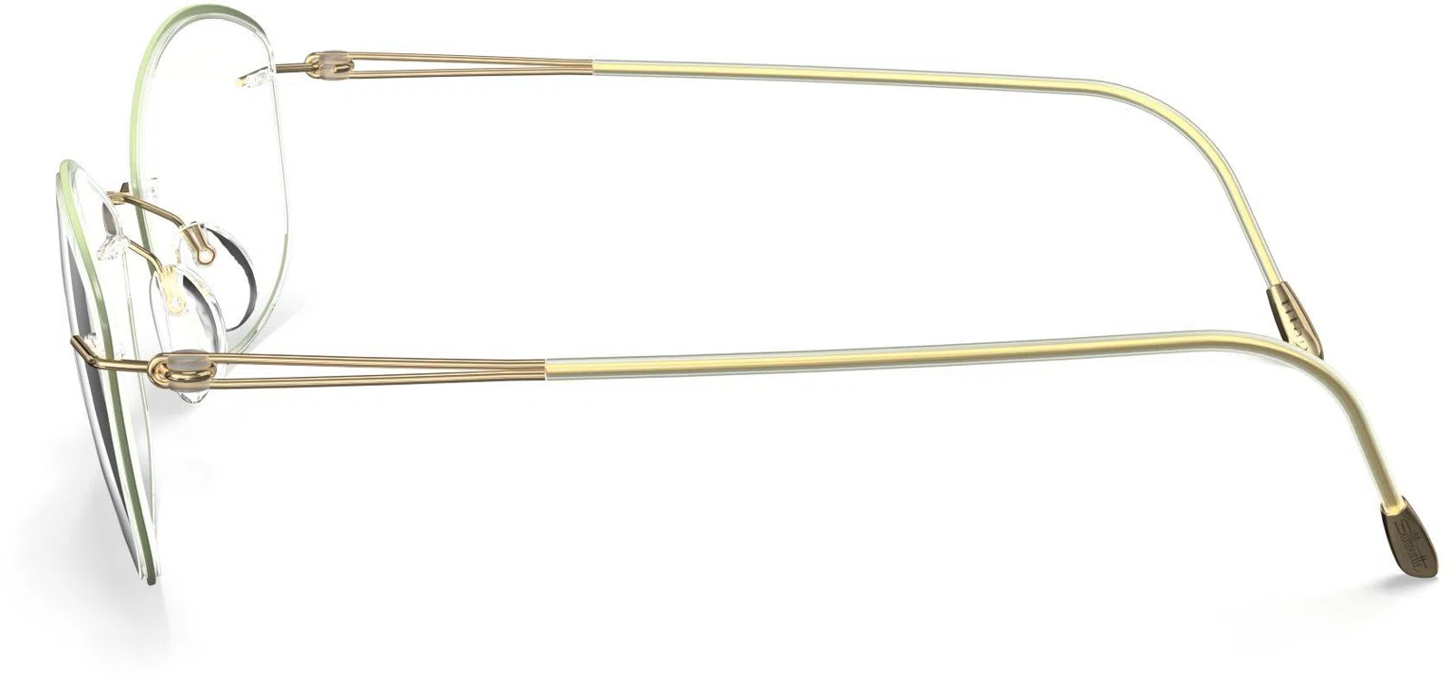 Silhouette Lite Spirit Demo Rimless 5566 Eyeglasses - view 51